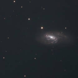 Galaxie M66 v souhvězdí Lva