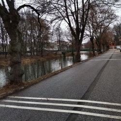 Zimní Metuje v Náchodě